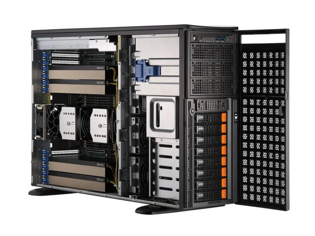 Supermicro dual-socket tower workstation manufacturer reference image