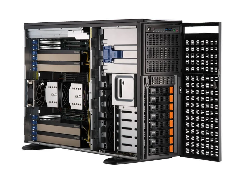 Supermicro dual-socket tower workstation manufacturer reference image