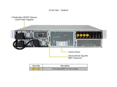 Supermicro SYS-212GB-NR — Front view
