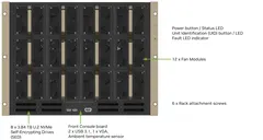 NVIDIA DGX H100 — Front view