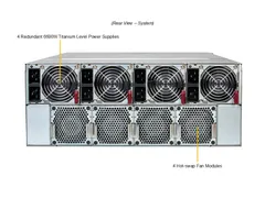 Supermicro SYS-422GS-NB3RT-LCC — Rear view
