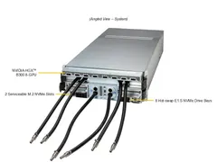 Supermicro SYS-422GS-NB3RT-LCC — Perspective view