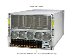 Supermicro SYS-821GE-TNHR — Perspective view