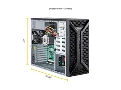 Supermicro SYS-531A-IL — Perspective view